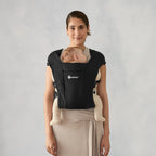 Embrace Cozy Newborn Carrier Pure Black