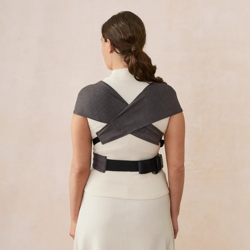 Embrace Cozy Newborn Carrier Heather Grey
