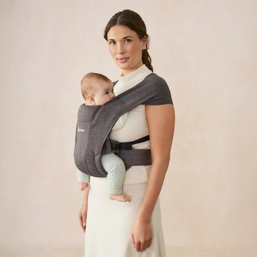 Embrace Cozy Newborn Carrier Heather Grey
