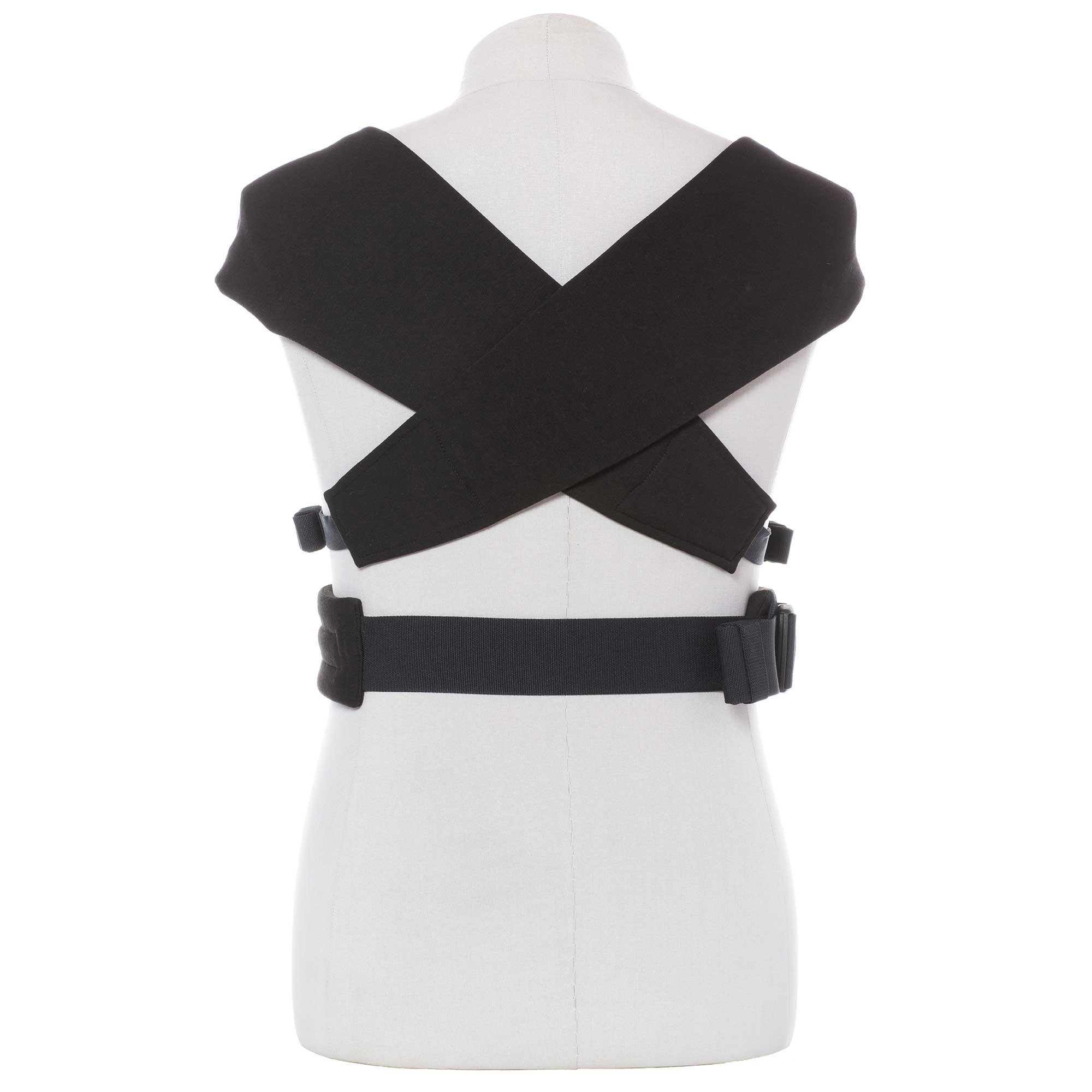 Embrace Cozy Newborn Carrier Pure Black